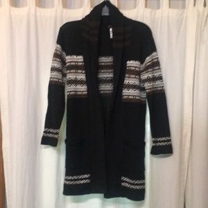 Belted cardigan
